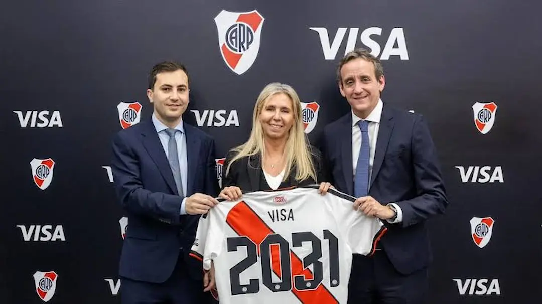 River sumó a Visa como sponsor hasta 2031: cuánto recibirá