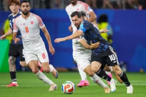 Argentina le ganó a Jordania y terminó primera en su grupo