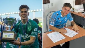 Sarmiento incorpora a los juveniles Bacas y Palazuelo