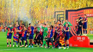 Barcelona le ganó al Real Madrid y es campeón de la Copa del Rey