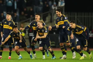 Boca resistió en Rancagua y pasó por penales en la Sudamericana