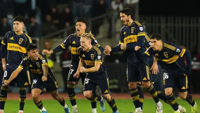 Boca resistió en Rancagua y pasó por penales en la Sudamericana