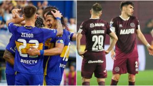Boca enfrenta a Lanús con un cambio en el once inicial