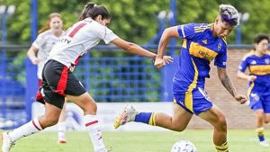 Superclásico femenino: Boca y River igualaron 2-2 en un duelo electrizante