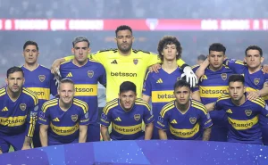 Futbolistas de Boca Juniors.