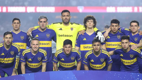 Futbolistas de Boca Juniors.