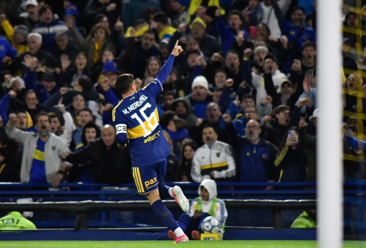 Boca remontó ante Talleres y quedó en la cima de la tabla anual