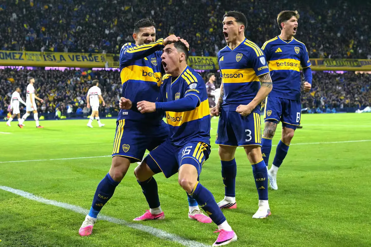 Boca sacó ventaja ante San Pablo y viaja a Brasil