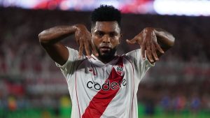River se impuso a Lanús con gol de Borja y una gran actuación de Armani