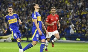 Boca ganó y Cavani se expresó en redes tras su penal fallado