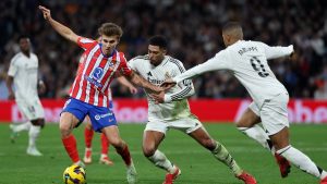 Empate en el clásico madrileño: Julián Álvarez la picó y marcó para Atlético