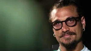 Daniel Osvaldo, exfutbolista, durante una aparición pública