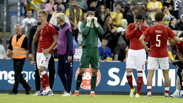 Christian Eriksen volvió a sufrir un preocupante episodio en la cancha