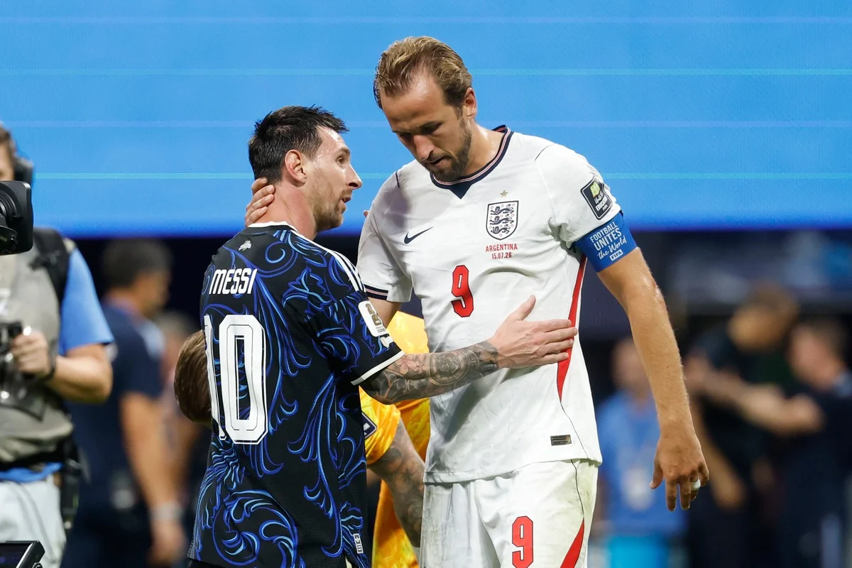Harry Kane recordó la semifinal ante Argentina y su gesto con Messi