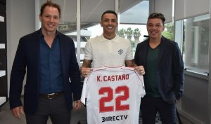 River Plate oficializó a Kevin Castaño como nuevo refuerzo