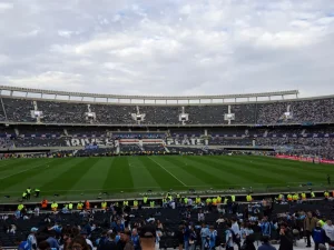 El Monumental listo para la fiesta de despedida de Messi