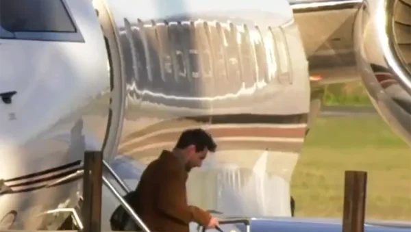 Lionel Messi y su familia llegan a Rosario.