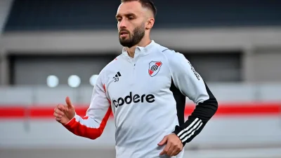 El plantel de River pidió que Germán Pezzella vuelva a entrenarse con el grupo