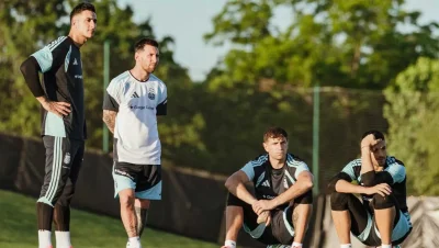 La Selección Argentina reunió a todos sus convocados en Kansas