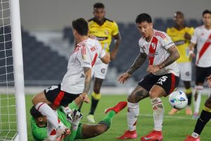 River dominó pero no pudo vencer a Barcelona en Núñez