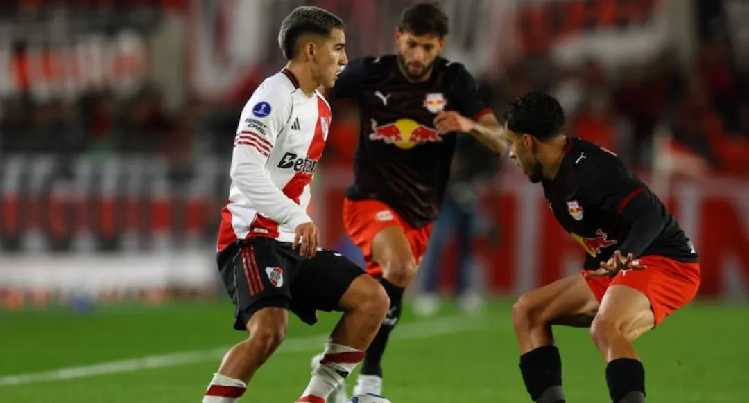 River evitó la caída ante Bragantino y quedó muy cerca de avanzar en la Sudamericana