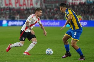River no pudo sostener la ventaja y empató con Rosario Central