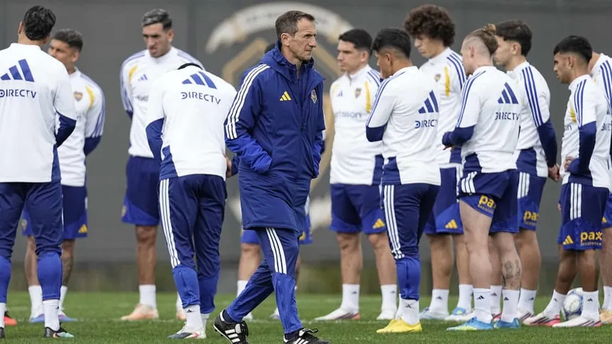 Boca: Arruabarrena prepara cambios antes de la Copa