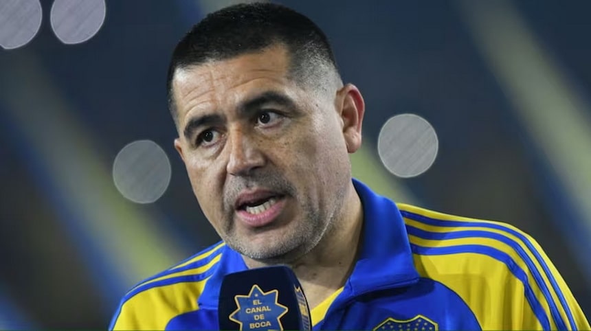 Riquelme bancó a Herrón y desmintió contacto con Milito
