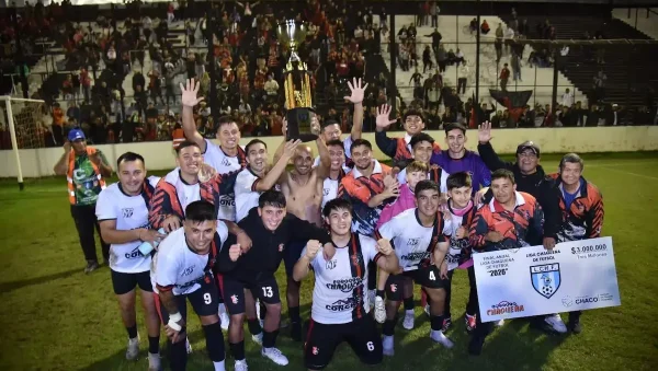 San Martín campeón: quinta estrella en la Liga Chaqueña